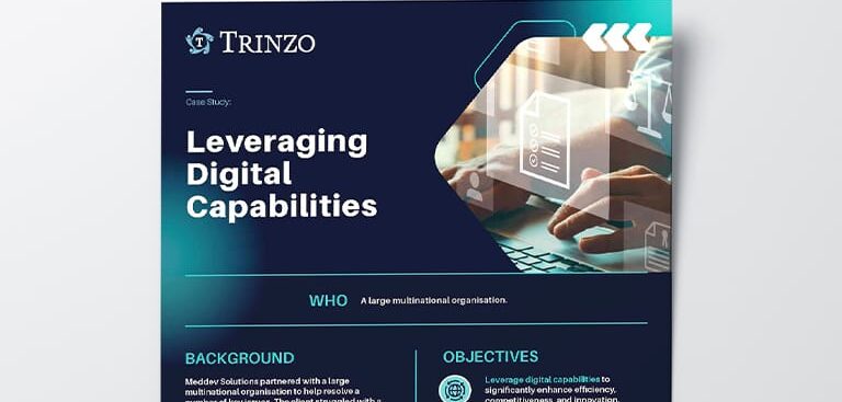 trinzo-Leveraging Digital Capabilities case study