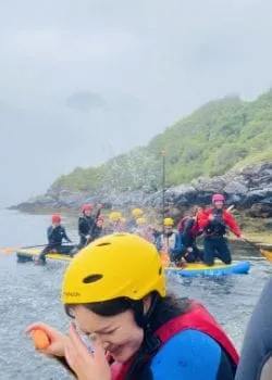 kayaking
