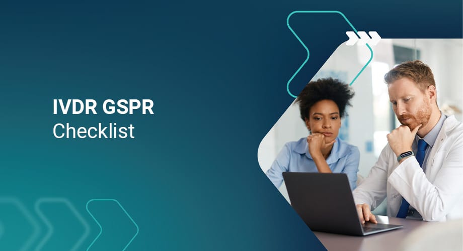 IVDR GSPR Checklist graphic