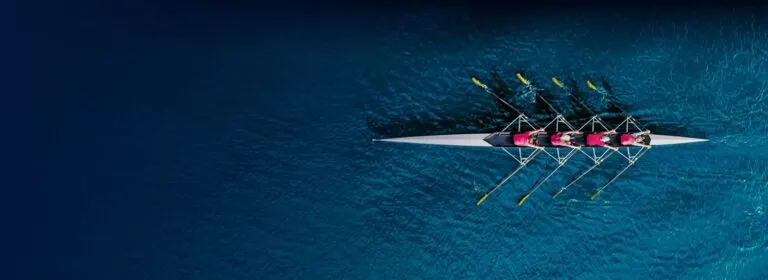 rowing in same direction